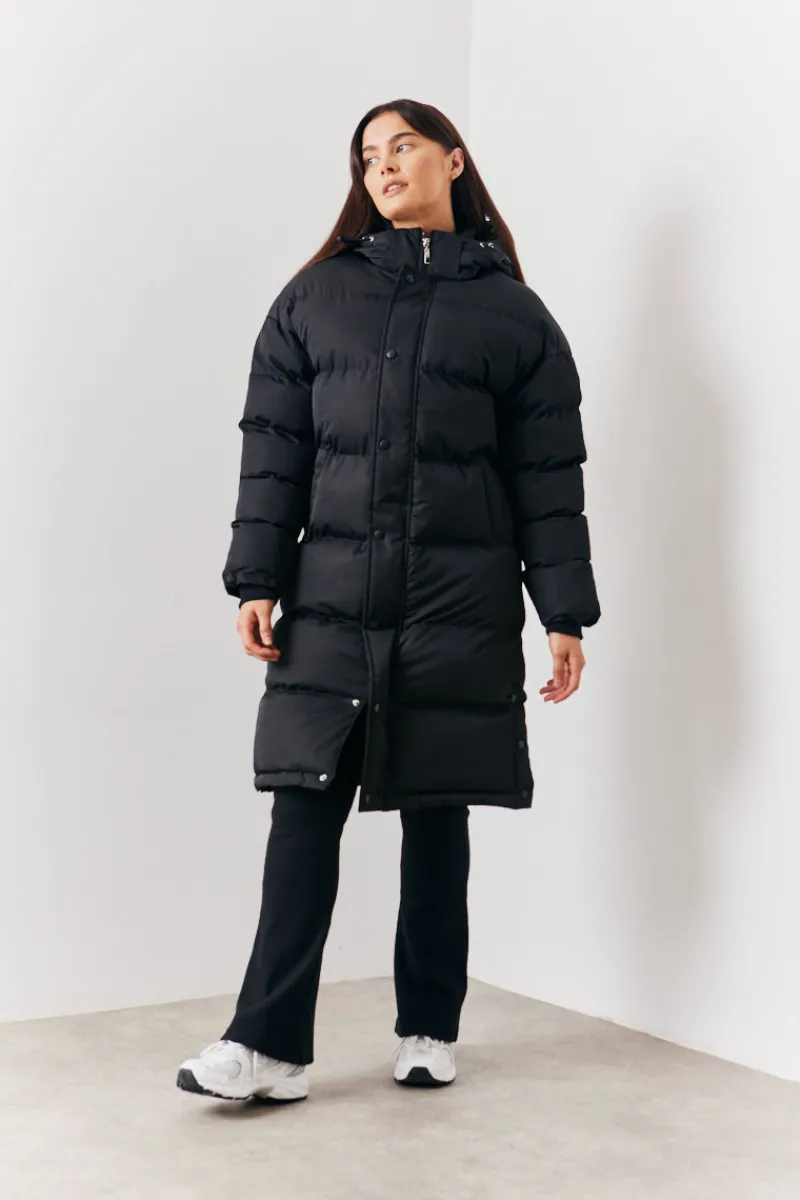 Longline Puffer Coat|In the Style Clearance