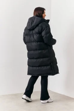 Longline Puffer Coat|In the Style Clearance