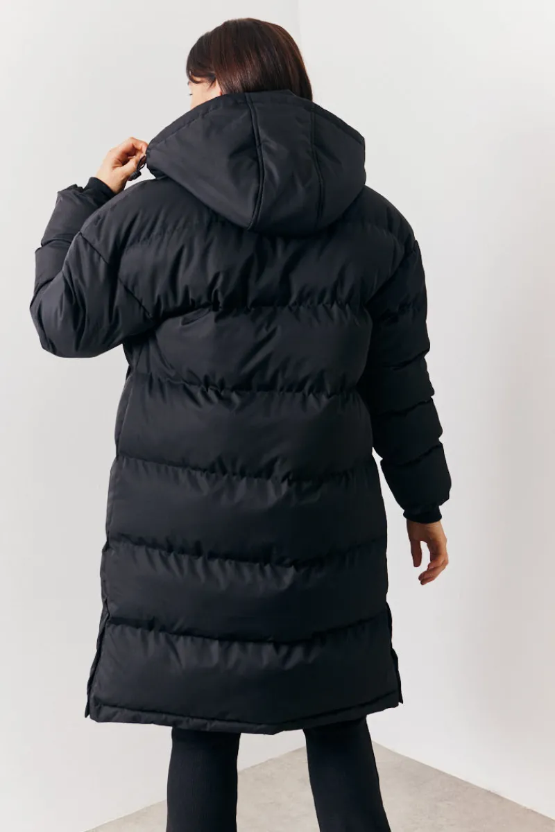 Longline Puffer Coat|In the Style Clearance