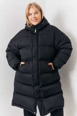 Longline Puffer Coat|In the Style Clearance