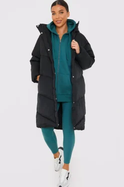 Longline Puffer Coat|In the Style
