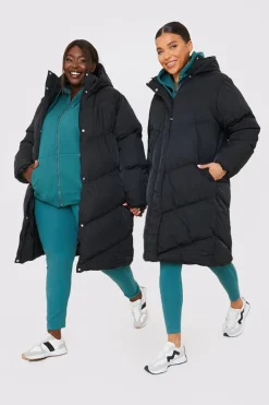 Longline Puffer Coat|In the Style