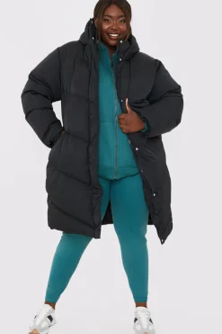 Longline Puffer Coat|In the Style