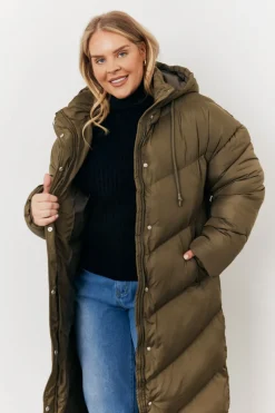 Longline Puffer Jacket|In the Style Outlet