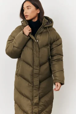 Longline Puffer Jacket|In the Style Outlet