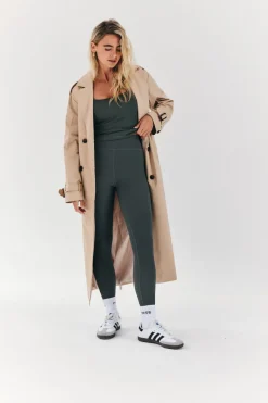 Longline Trench Coat|In The Style Outlet