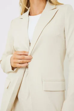 Longlined Tailored Blazer|In the Style Outlet