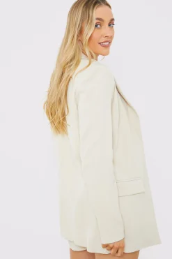 Longlined Tailored Blazer|In the Style Outlet