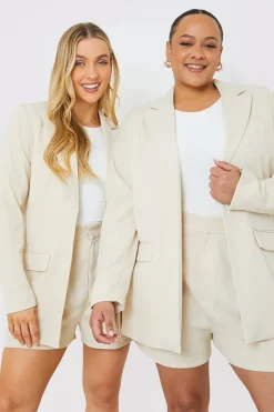 Longlined Tailored Blazer|In the Style Outlet