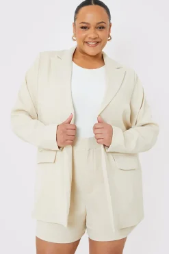 Longlined Tailored Blazer|In the Style Outlet