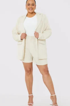Longlined Tailored Blazer|In the Style Outlet