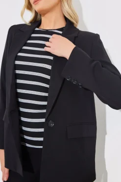 Longlined Tailored Blazer|In the Style