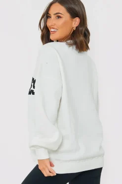 Los Angeles Oversized Sweater|In The Style Sale