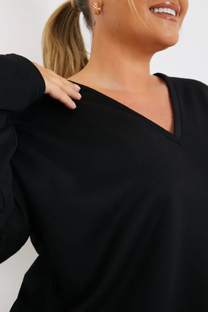 Lounge Longsleeve Top|In The Style Clearance