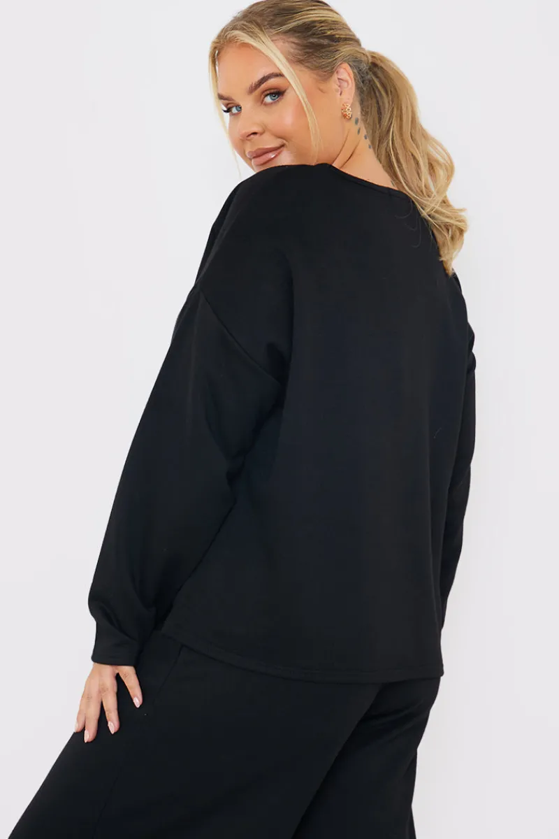 Lounge Longsleeve Top|In The Style Clearance