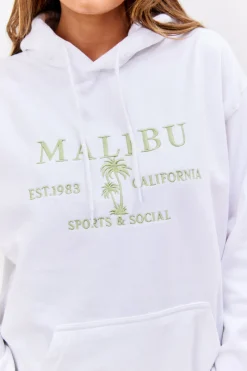 Malibu Graphic Hoodie|In The Style Clearance