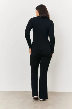 Maternity Kick Flare Leg Trouser|In the Style Best
