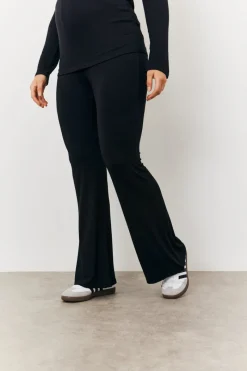 Maternity Kick Flare Leg Trouser|In the Style Best
