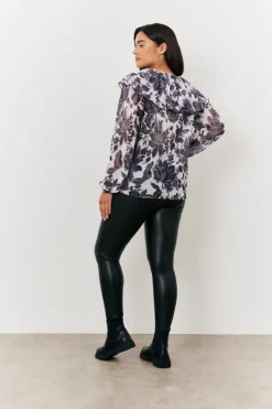 Maternity Leather Look Legging|In the Style Best