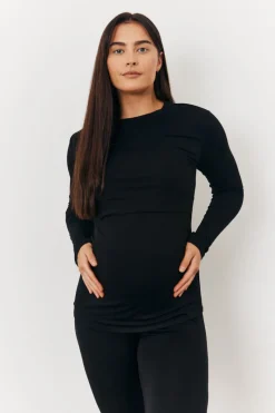 Maternity Long Sleeve T Shirt|In the Style Sale