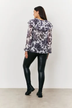 Maternity Ruffle Blouse|In the Style Outlet