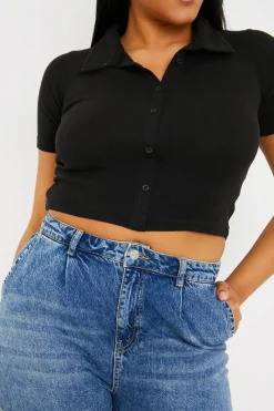 Mid Wash Denim Shorts|In The Style Best