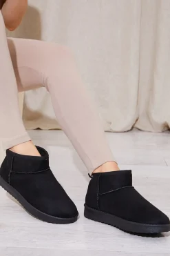 Mini Faux Suede Boot|In The Style