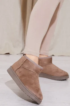 Mini Faux Suede Boot|In The Style