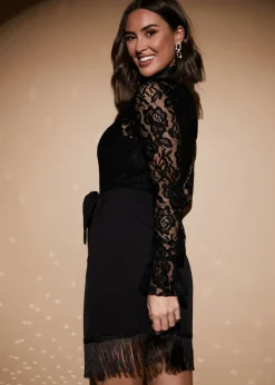 Mini Tassle Skirt|In the Style Sale