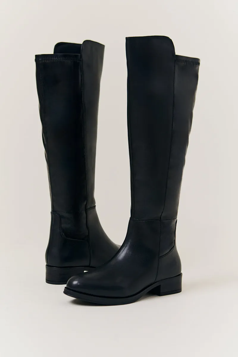 Molly Knee High Riding Boot|In The Style Hot