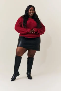 Molly Knee High Riding Boot|In The Style Hot