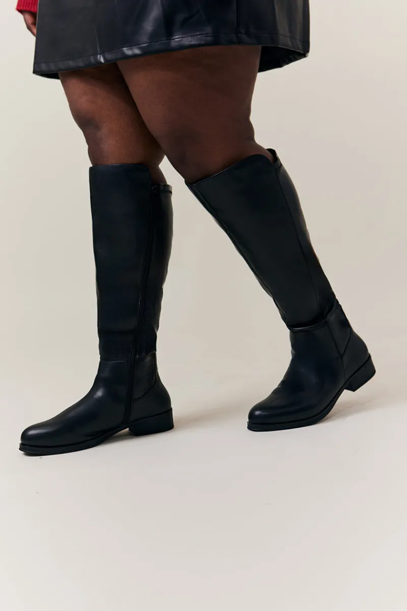 Molly Knee High Riding Boot|In The Style Hot