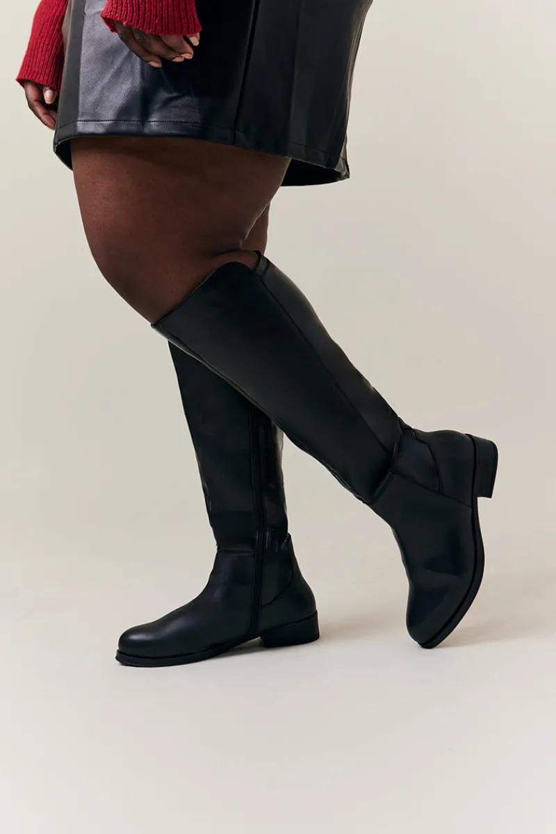 Molly Knee High Riding Boot|In The Style Hot