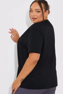 More Sustainable Cotton Crew Neck T-Shirt|In The Style Discount