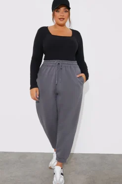 More Sustainable Ribbed Square Neck Bodysuit|In The Style Best