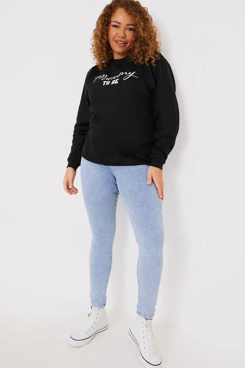 Mummy To Be Slogan Sweater|In The Style Sale