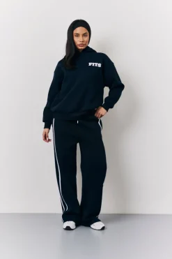 Wide Leg Side Stripe Co-Ord Jogger|Fits Hot