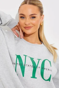 NYC Printed Sweatshirt|In the Style
