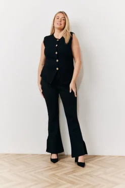 Occasion Flare Trousers|In The Style Sale