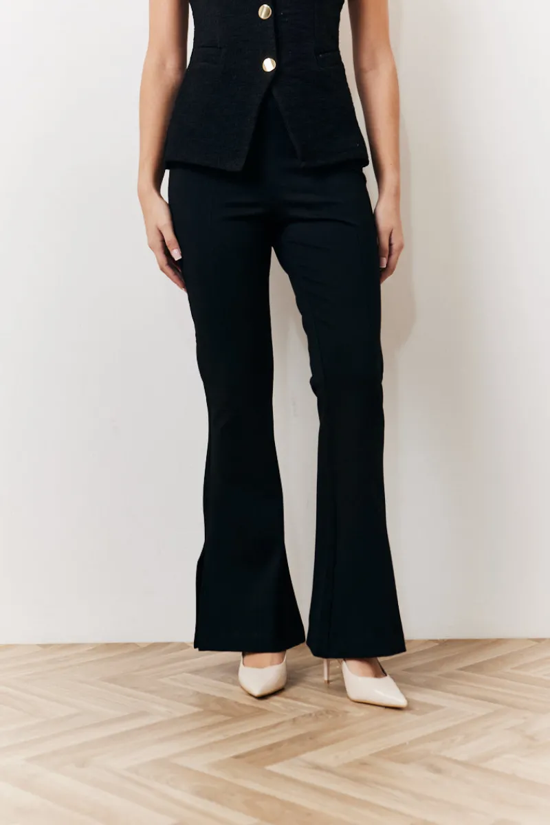 Occasion Flare Trousers|In The Style Sale