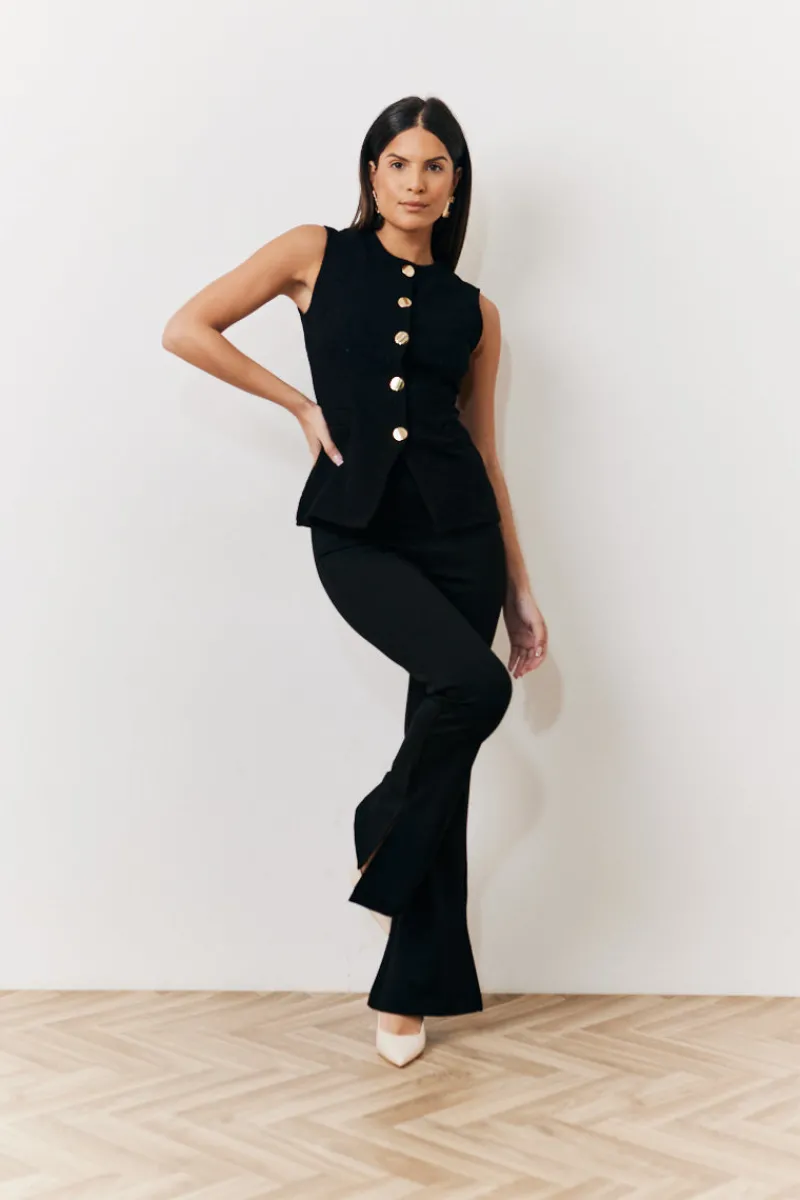 Occasion Flare Trousers|In The Style Sale