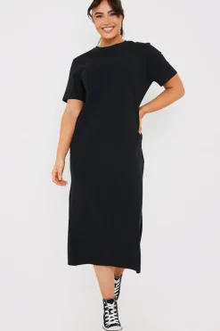 Oversized Midaxi T-Shirt Dress|In The Style Hot