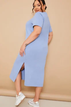 Oversized Midaxi T-Shirt Dress|In The Style Hot