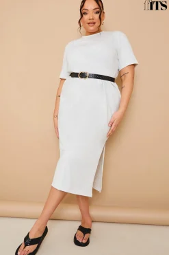 Oversized Midaxi T-Shirt Dress|In The Style Hot