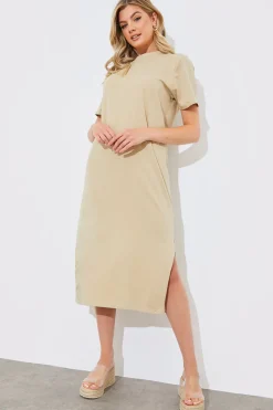 Oversized Midaxi T-Shirt Dress|In The Style Hot