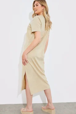Oversized Midaxi T-Shirt Dress|In The Style Hot