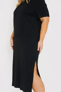 Oversized Midaxi T-Shirt Dress|In The Style Hot