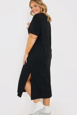 Oversized Midaxi T-Shirt Dress|In The Style Hot