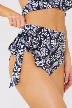 Paisley Print Tie Side Bikini Bottom|In the Style New