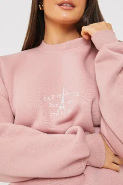 Paris Embroidered Sweater|In the Style Online